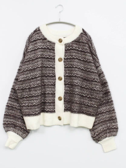 coen/コーエン/カーディガン/ボレロ/トップス/グレー/MEDIUM