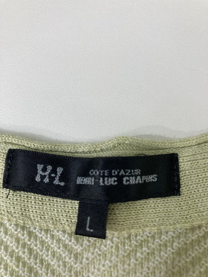 H-L/ベスト/トップス/ライトグリーン/L