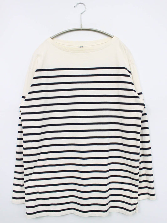 UNIQLO/ユニクロ/Tシャツ/カットソー/トップス/ホワイト/L