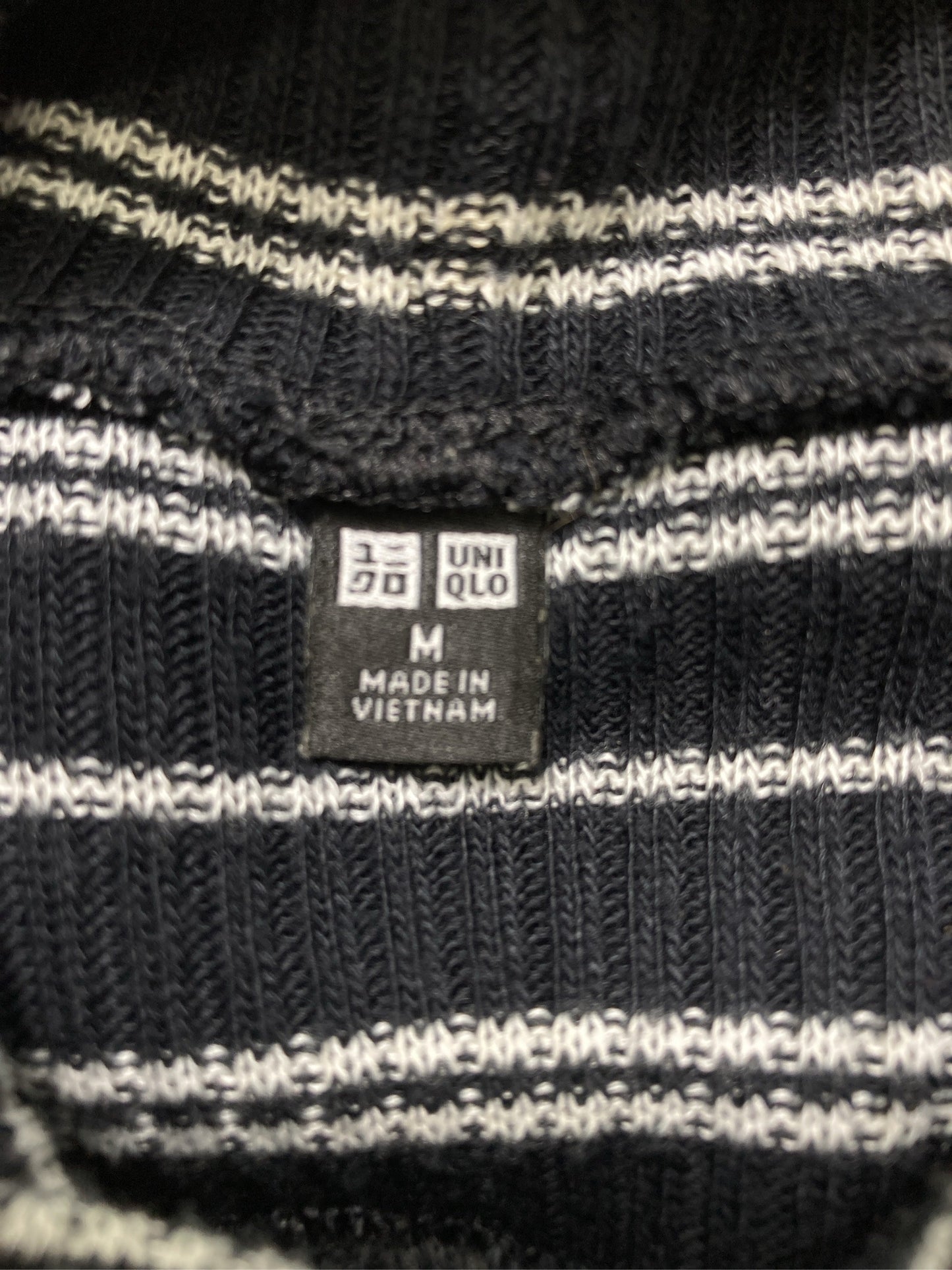 UNIQLO/ユニクロ/ニット/セーター/トップス/ブラック/M