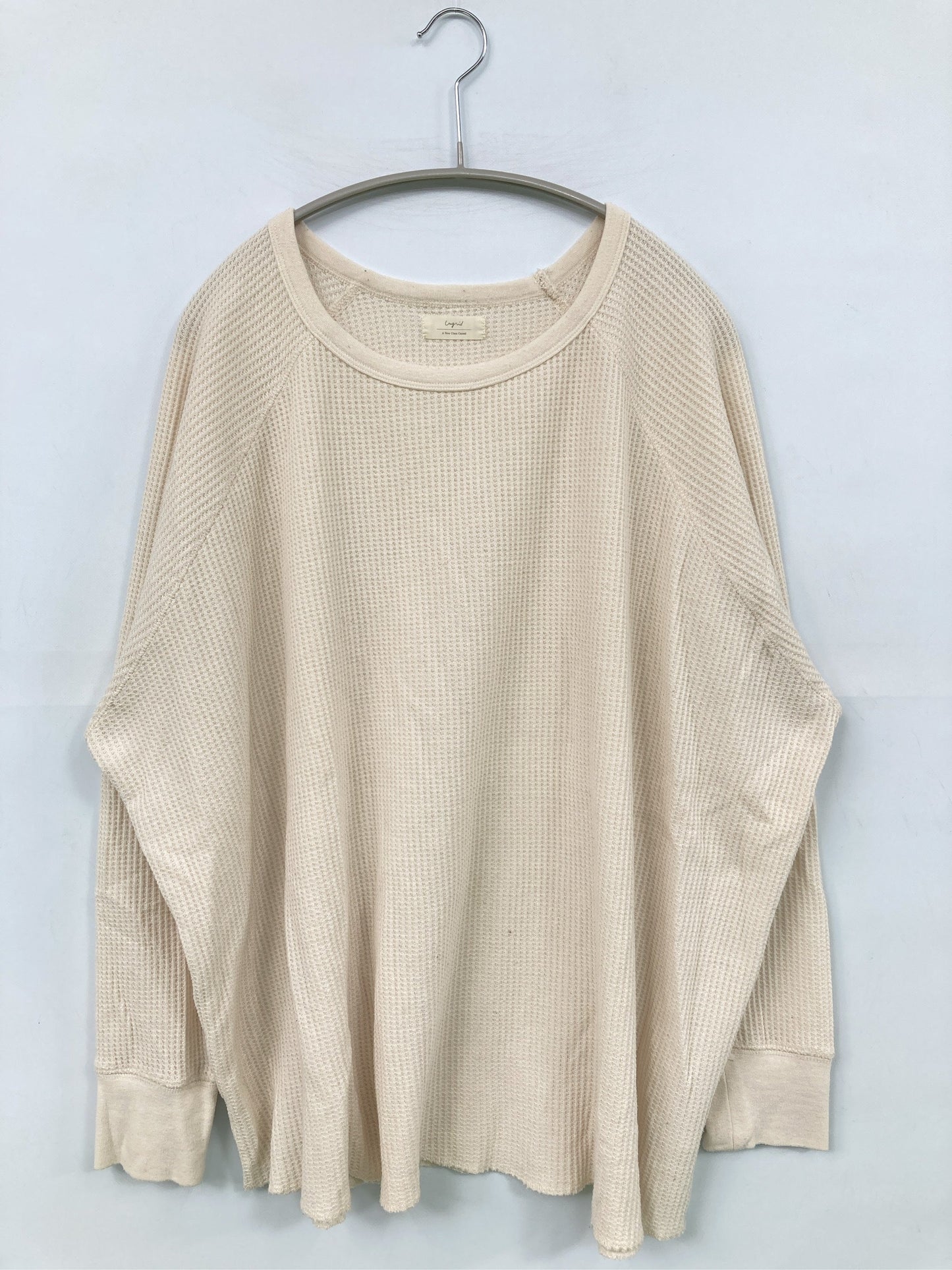 Ungrid/アングリッド/Tシャツ/カットソー/トップス/アイボリー/M