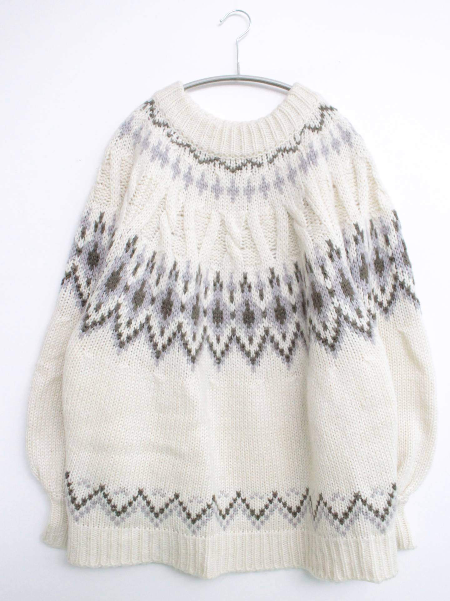 neuf nine/ニット/セーター/トップス/ホワイト