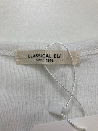 classical elf/タンクトップ/トップス/ホワイト/L
