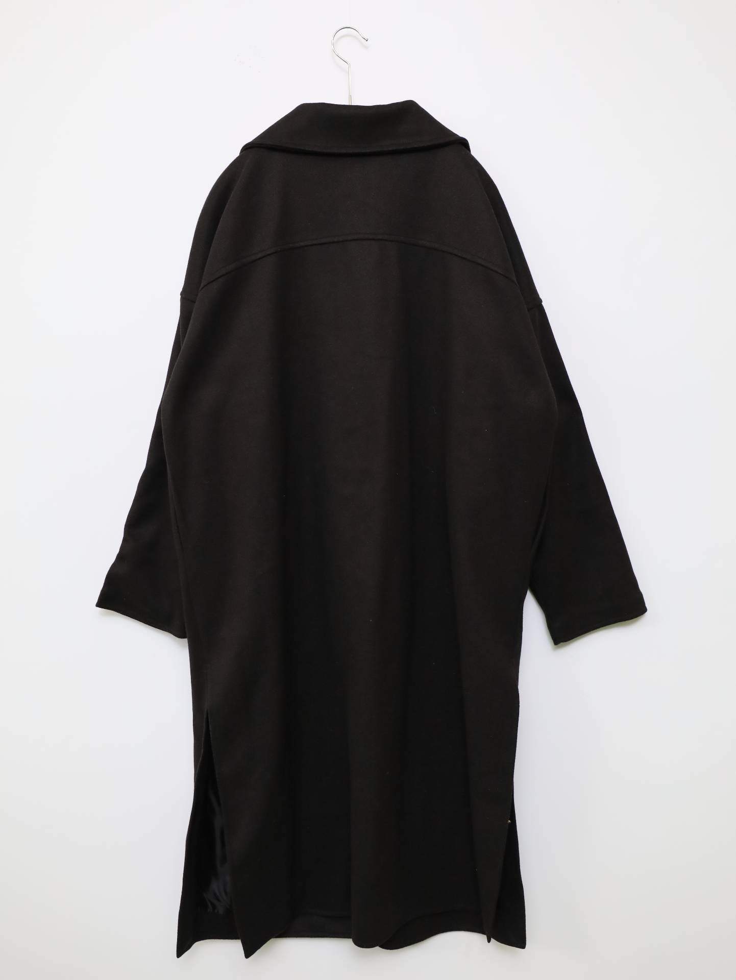 Fashion/ステンカラーコート/ジャケット/アウター/ブラック/L