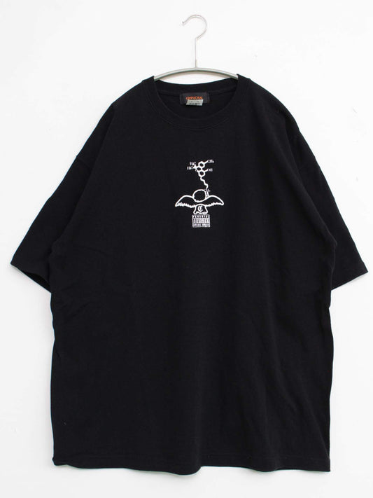CONPOTAJU/Tシャツ/カットソー/トップス/ブラック/L