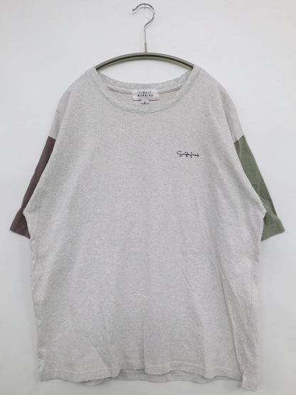 TIMELY WARNING/Tシャツ/カットソー/トップス/グレー/M