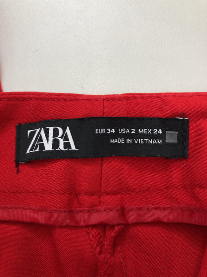 ZARA/ザラ/その他パンツ/パンツ/レッド/34