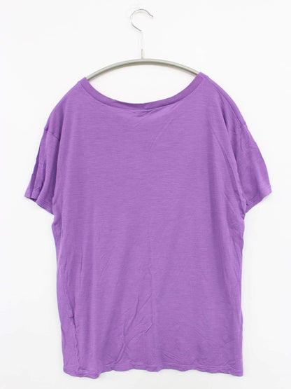 Tシャツ/カットソー/トップス/パープル