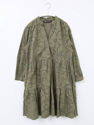 ZARA/ザラ/その他トップス/トップス/カーキ/S