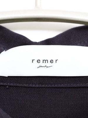remer/リメール/シャツ/ブラウス/トップス/ブラック/L