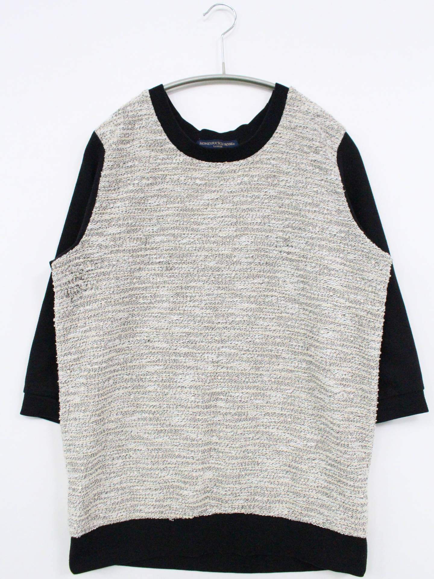 HONEYSUCKLE ROSE/ハニーサックルローズ/ニット/セーター/トップス/グレー/LARGE