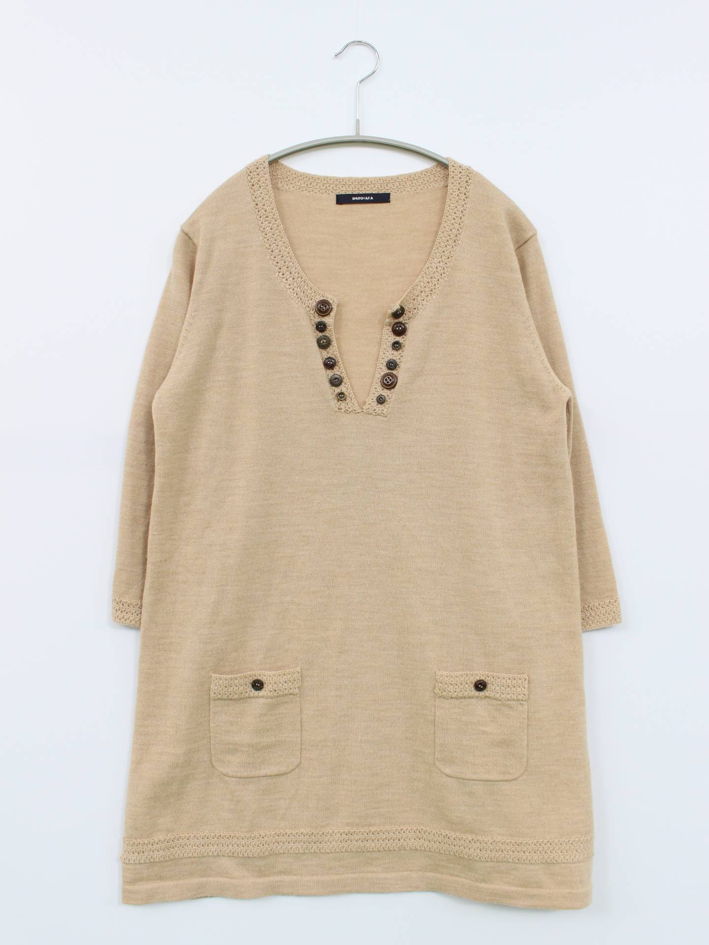BRODIAEA/Tシャツ/カットソー/トップス/アイボリー/M