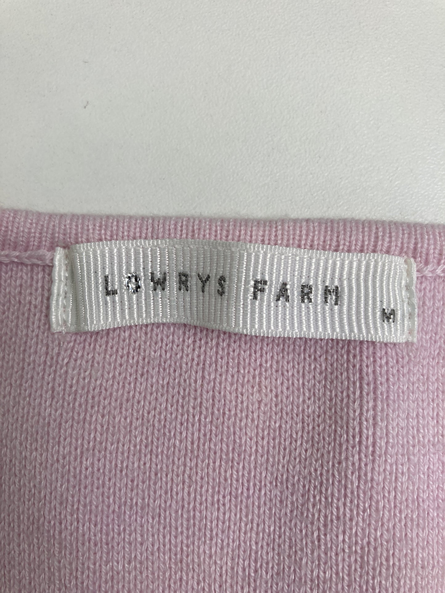 LOWRYS FARM/ローリーズファーム/ニット/セーター/トップス/ピンク/M