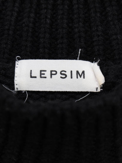 LEPSIM/ニット/セーター/トップス/ブラック/F