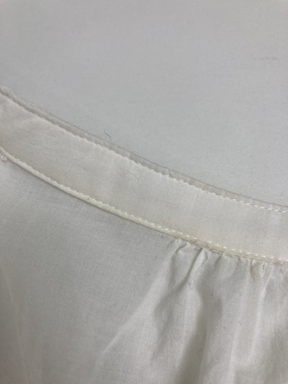 a.g.plus/シャツワンピース/ワンピース/ドレス/ホワイト/M