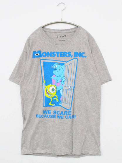 PIXAR/ピクサー/Tシャツ/カットソー/トップス/グレー/M