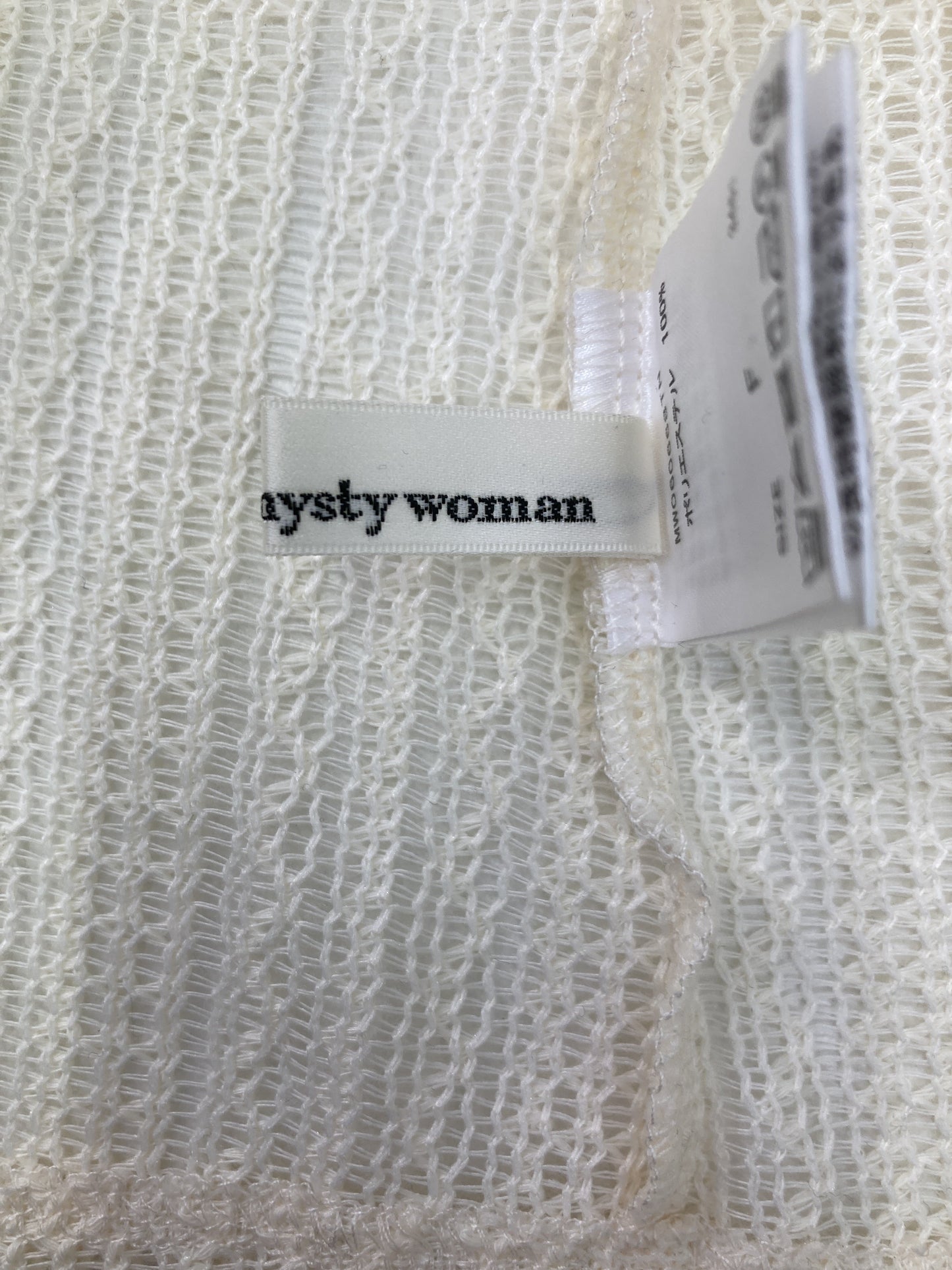 mystywomen/ミスティウーマン/カーディガン/ボレロ/トップス/アイボリー/F