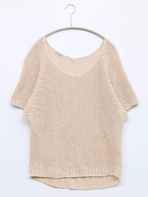 NOMBRE IMPAIR/ノンブルアンペール/ニット/セーター/トップス/ベージュ/F