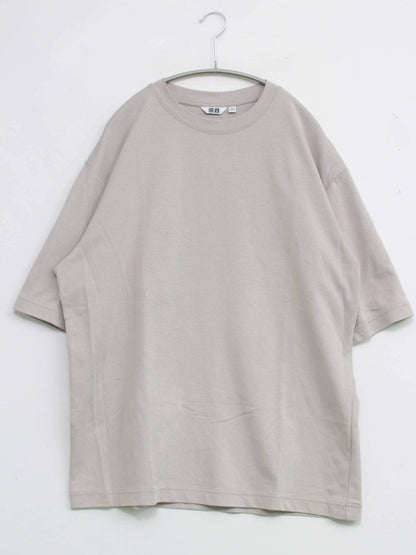 UNIQLO/ユニクロ/Tシャツ/カットソー/トップス/グレー/XL