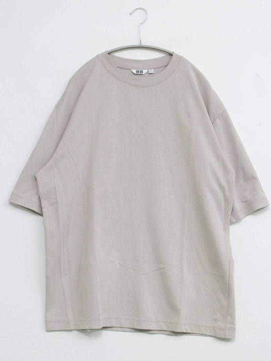 UNIQLO/ユニクロ/Tシャツ/カットソー/トップス/グレー/XL