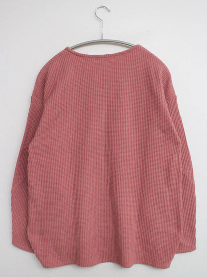 OZOC/オゾック/ニット/セーター/トップス/ピンク/40