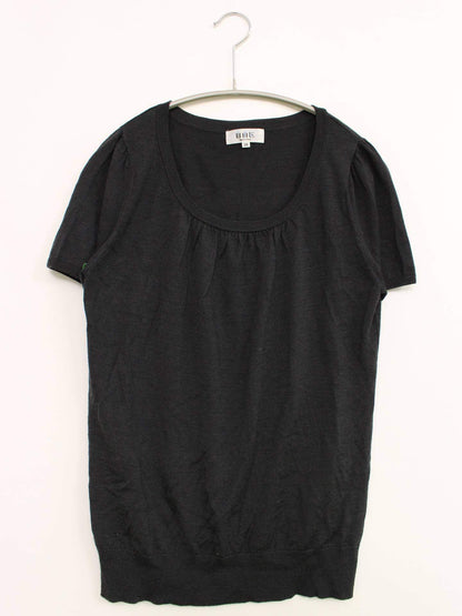 自由区/Tシャツ/カットソー/トップス/ブラック/38