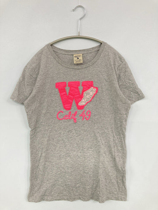 Calfornia Who .a.u/Tシャツ/カットソー/トップス/グレー/US S