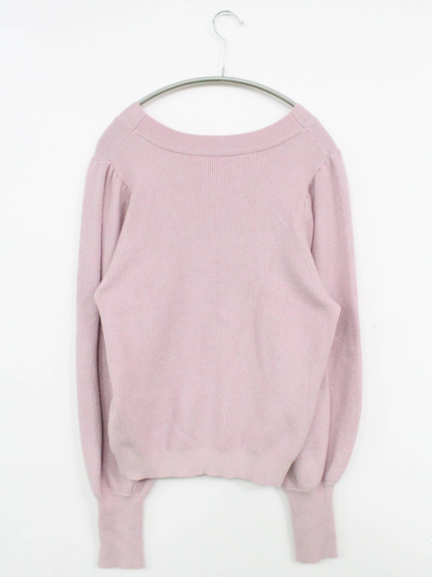 ViS/ビス/ニット/セーター/トップス/ピンク/F