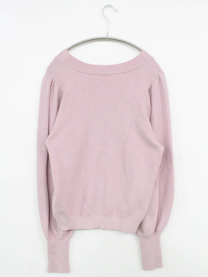 ViS/ビス/ニット/セーター/トップス/ピンク/F