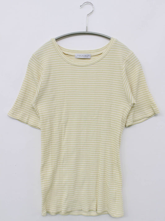 A DAY IN THE LIFE UNITED ARROWS/Tシャツ/カットソー/トップス/イエロー