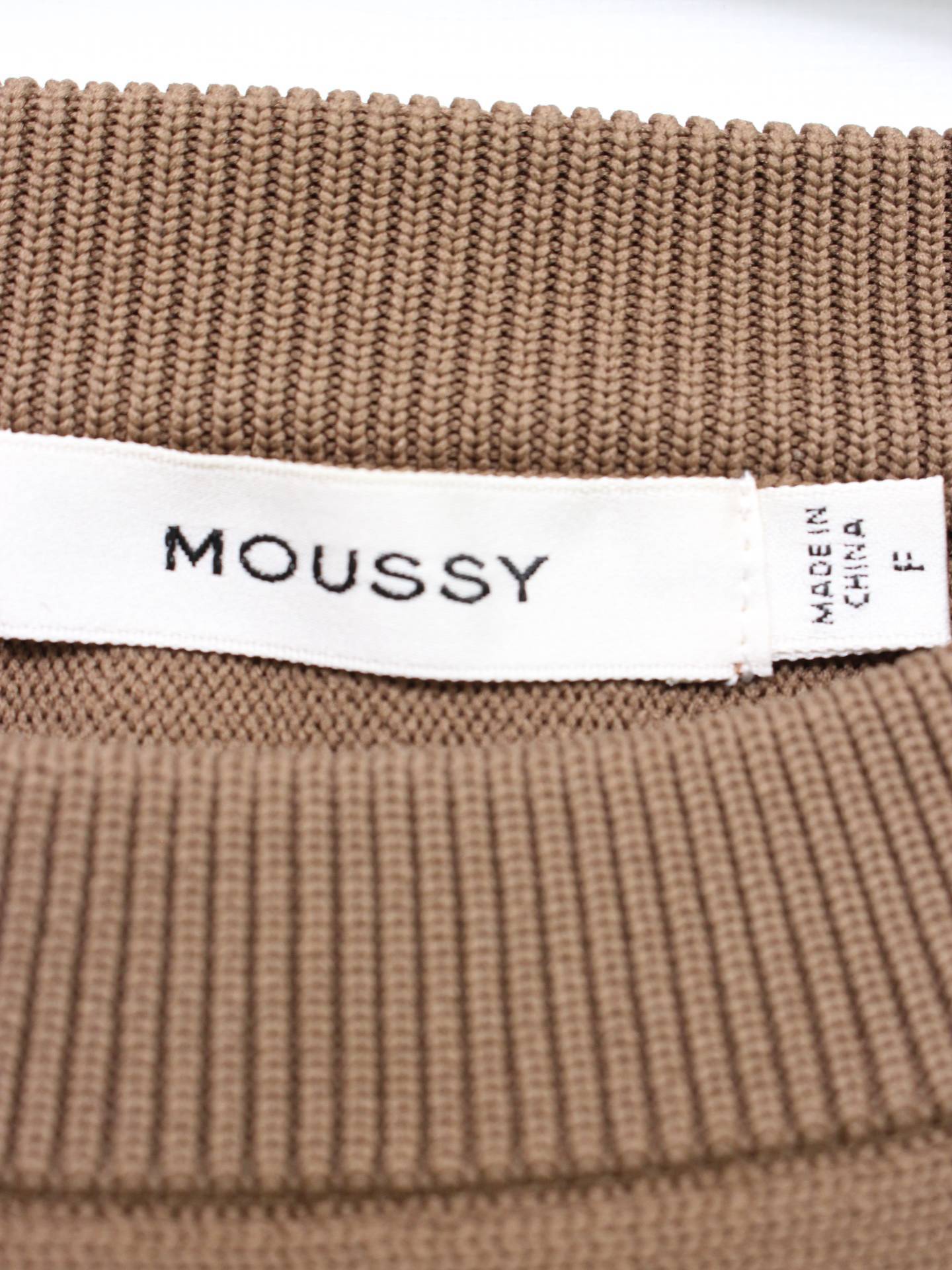 MOUSSY/マウジー/ニット/セーター/トップス/ブラウン/FREE