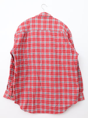 NAVY/ネイビー/シャツ/ブラウス/トップス/レッド/M