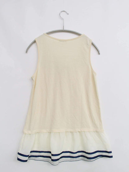 axes femme/チュニック/ワンピース/ドレス/アイボリー/M