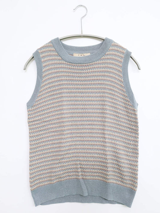 ems excite/エムズエキサイト/ベスト/トップス/グレー/F