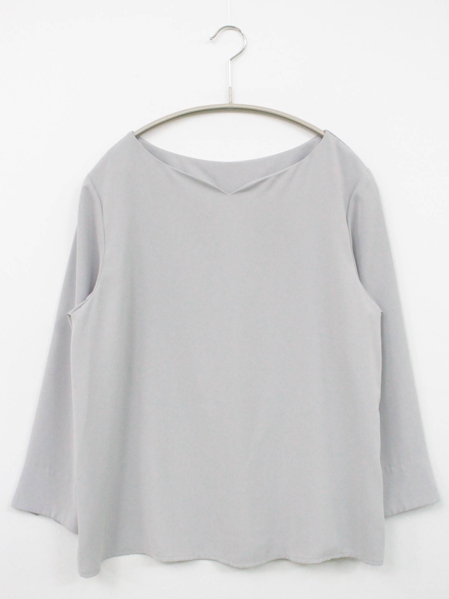 NATURAL BEAUTY BASIC/シャツ/ブラウス/トップス/グレー/S