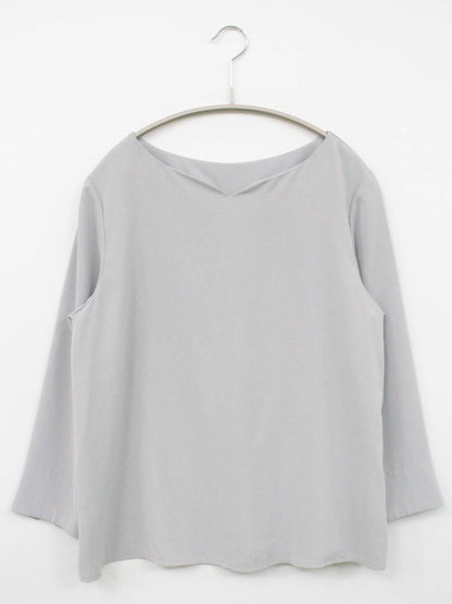 NATURAL BEAUTY BASIC/シャツ/ブラウス/トップス/グレー/S