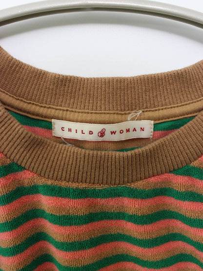 CHILD WOMAN/Tシャツ/カットソー/トップス/ブラウン/F