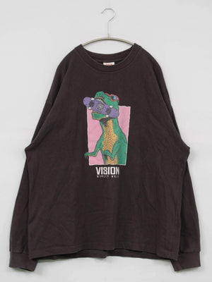 VISION STREET WEAR/スウェット/トップス/ブラウン/L