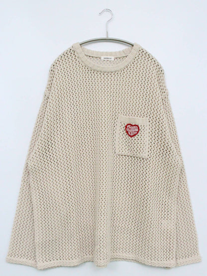 SEDAGLE/ニット/セーター/トップス/ベージュ/M