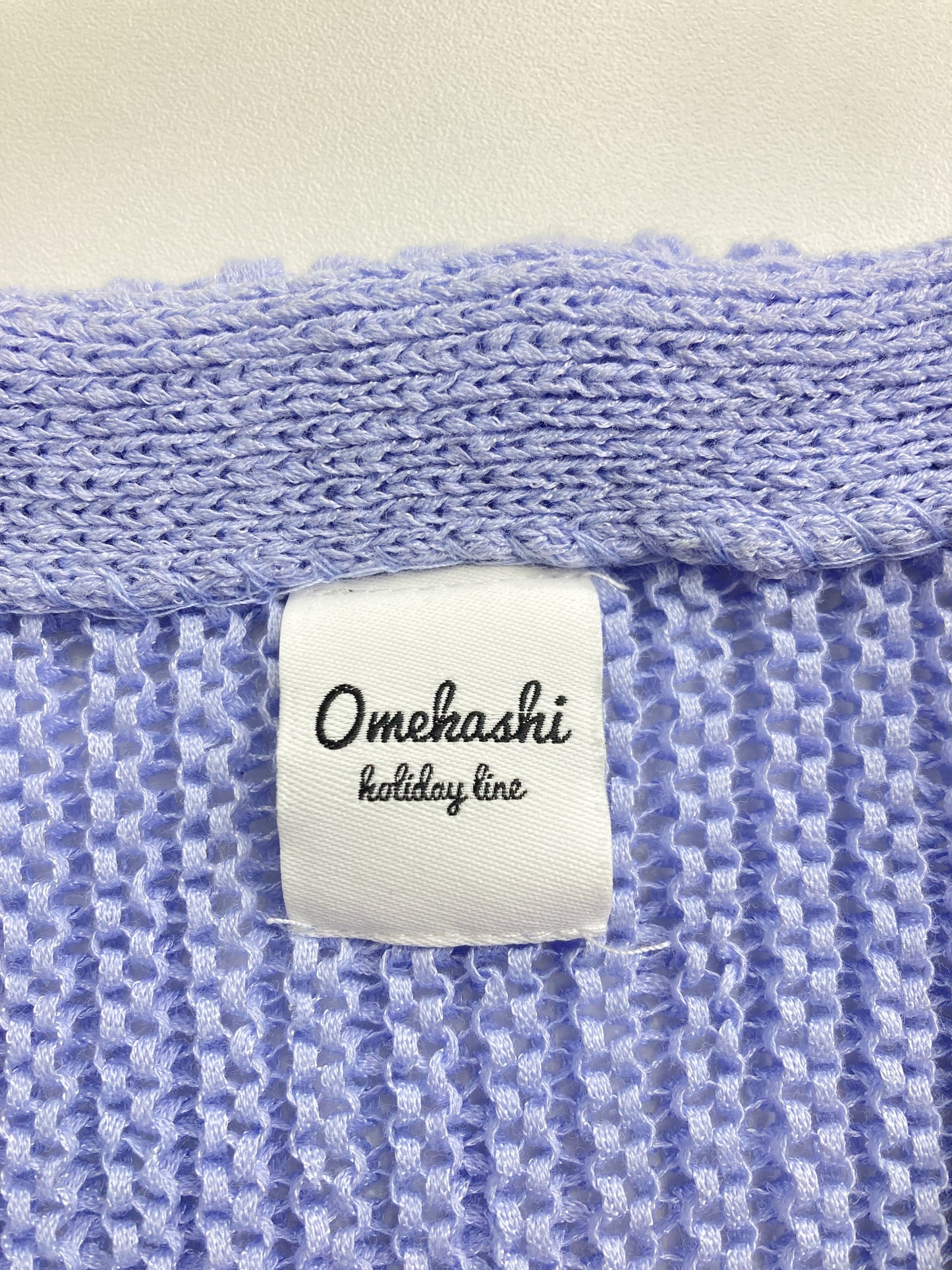 Omekashi/オメカシ/カーディガン/ボレロ/トップス/パープル/F