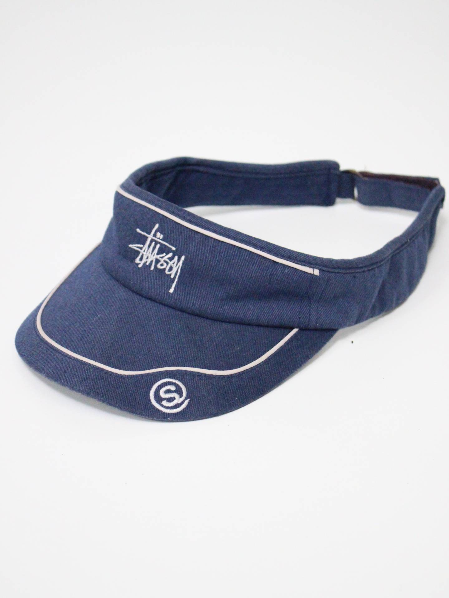 stussy/ステューシー/サンバイザー/帽子/ブルー