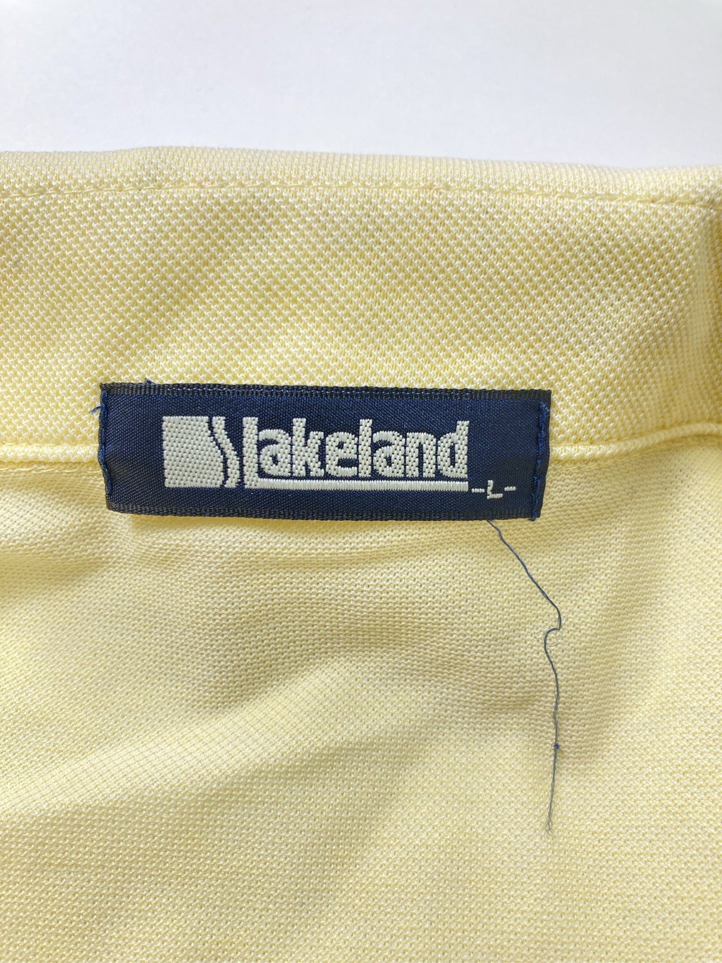 LAKELAND/レイクランド/ポロシャツ/トップス/イエロー/L