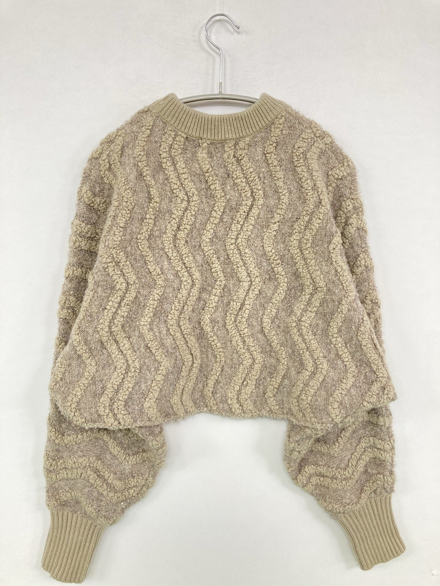 KBF/ケービーエフ/ニット/セーター/トップス/ブラウン/size ONE