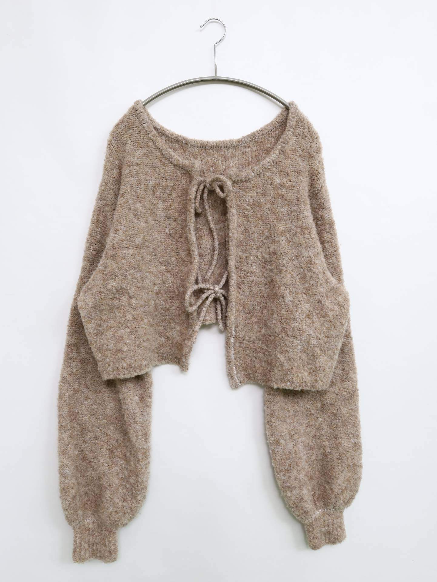 カーディガン/ボレロ/トップス/ブラウン/M