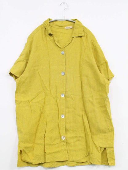 Lady Bug/シャツ/ブラウス/トップス/イエロー/L/XL