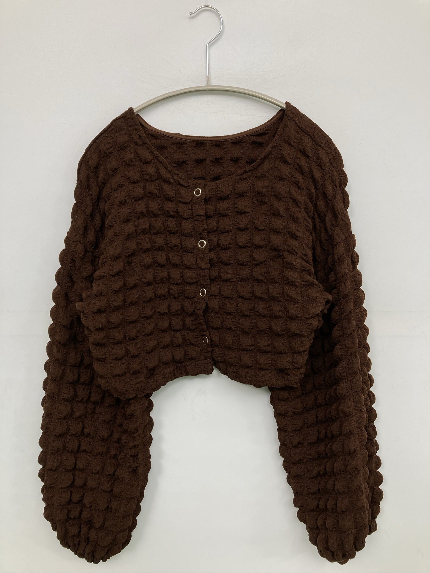 Rafraf/カーディガン/ボレロ/トップス/ブラウン/M