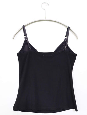 TAKAKO/キャミソール/トップス/ブラック/M-L