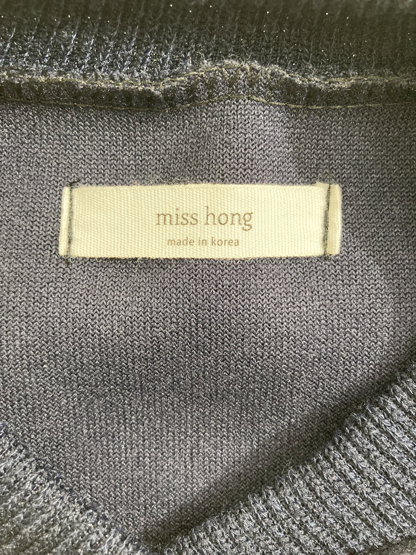 miss hong/カーディガン/ボレロ/トップス/ネイビー