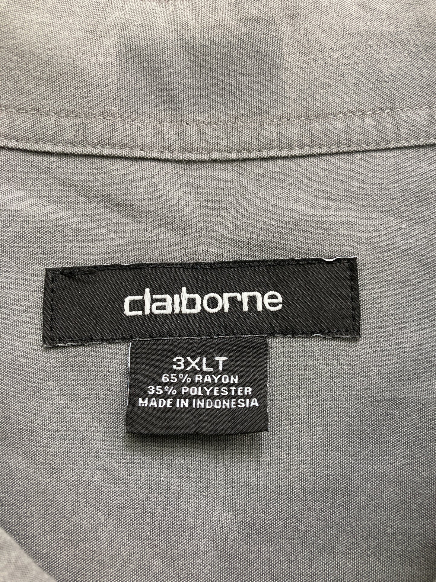 claiborne/シャツ/ブラウス/トップス/グレー/3XL