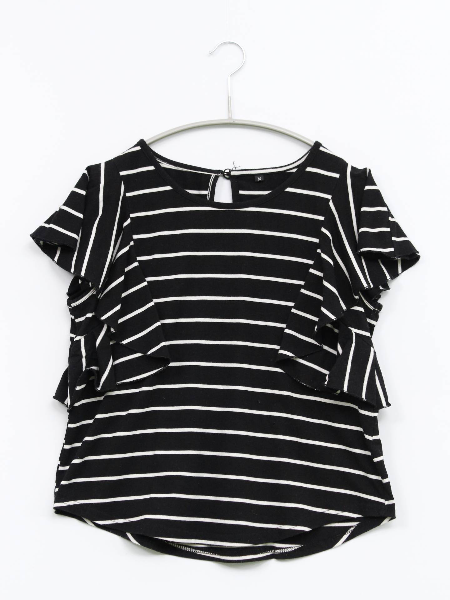 Tシャツ/カットソー/トップス/ブラック/M